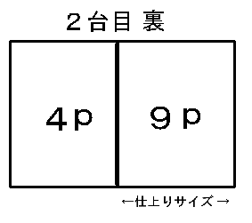 印刷済み表紙 本文用紙持ち込み中綴じ製本料金表 タカヨシ印刷